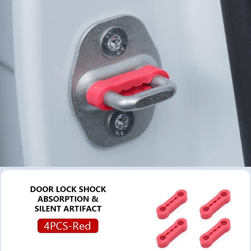 4 Stück Auto-Türstoßdämpfer Universeller Autotür-Vibrationsdämpfer Schalldämpfer-Polster Anti-Vibrations-Puffer