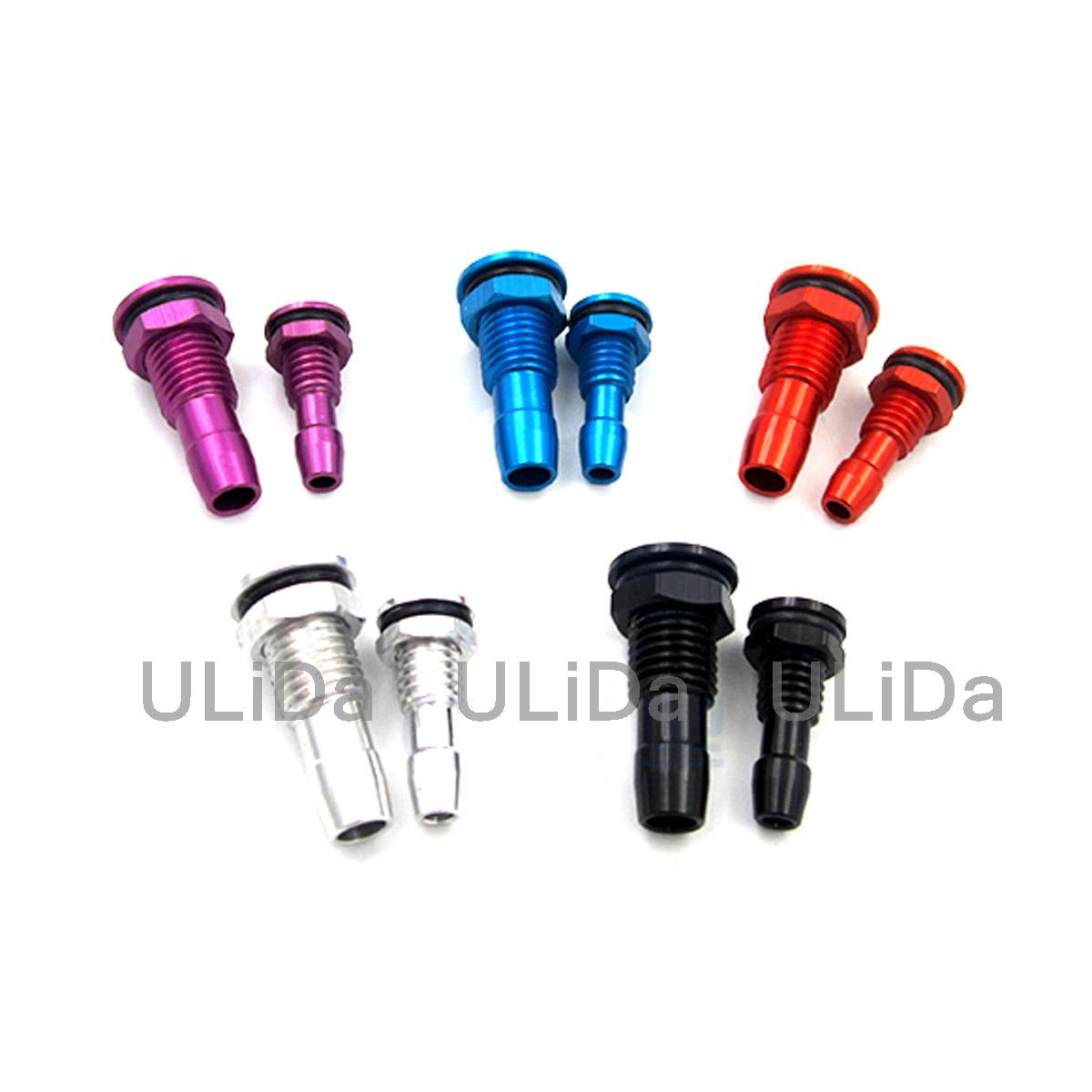 1 PC/2 PCS 6mm 8mm Outlet หัวฉีด M6 M8 อลูมิเนียมระบายความร้อนด้วยน้ําระบบทองแดงหัวฉีดด้ายน้ํา Sprinkler หัวฉีดสําหรับ RC เรือ