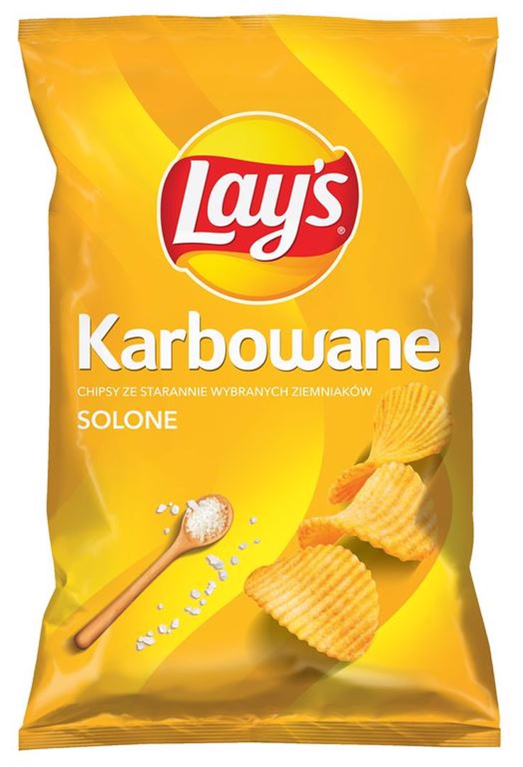 Lay's Max Chipsy ziemniaczane karbowane solone 120 g