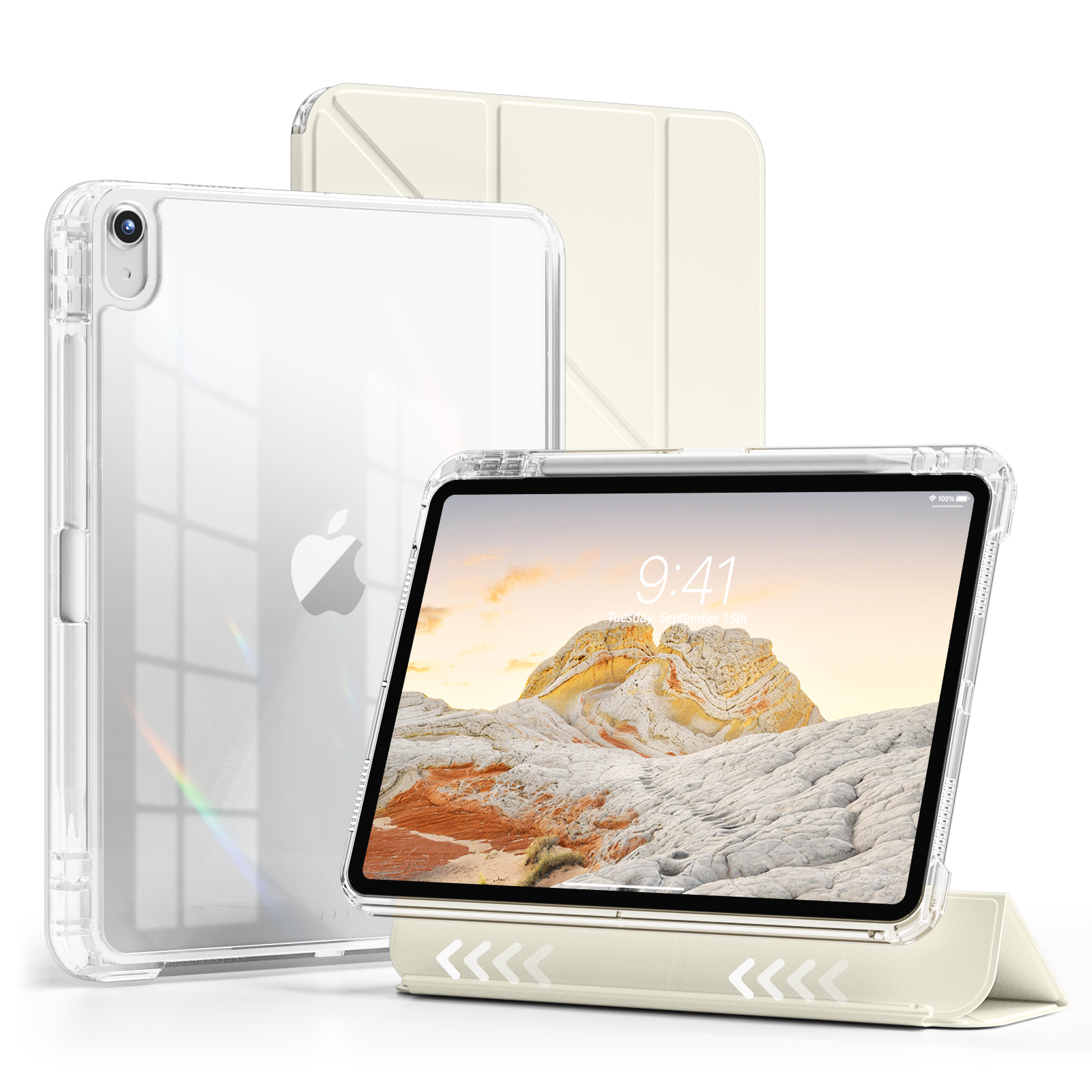 ZOYU Etui Smart Case z Uchwytem na Rysik do iPad Air 4 Air 5 Air 6 A16 11. generacji M2 M3 iPad Pro 11 12.9 13 10 Gen 10.2 9. 8. 7. Mini 7 6