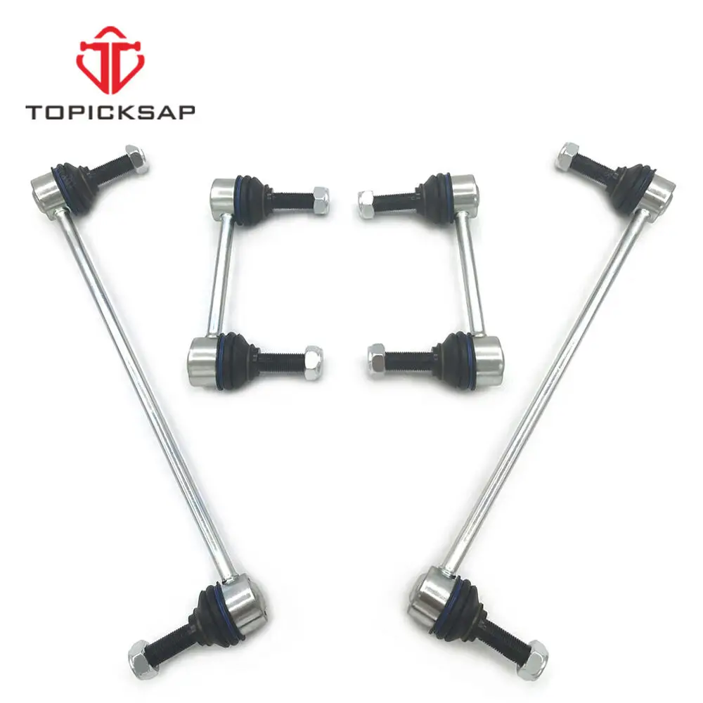 Topicksap frente traseira suspensão estabilizador barra de balanço fim link kit conjunto 4 peças para ford fusion edge lincoln mkz 2013 - 2017 2018