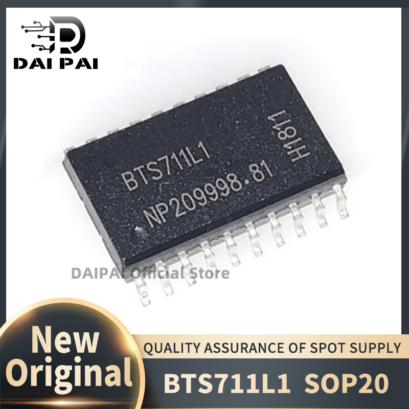 (10 stks-20 stks/partij) 100% Nieuwe originele BTS711L1 BTS711 ITS711L1 ITS711 SOP-20 Chipset