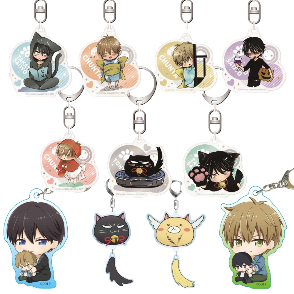 Anime Fans Geschenken Charme Dakaichi: Spanje Arc Odosareteimasu Hd Q Editie Karakter Acryl Sleutelhanger Ornament Serie Ongeveer 6Cm