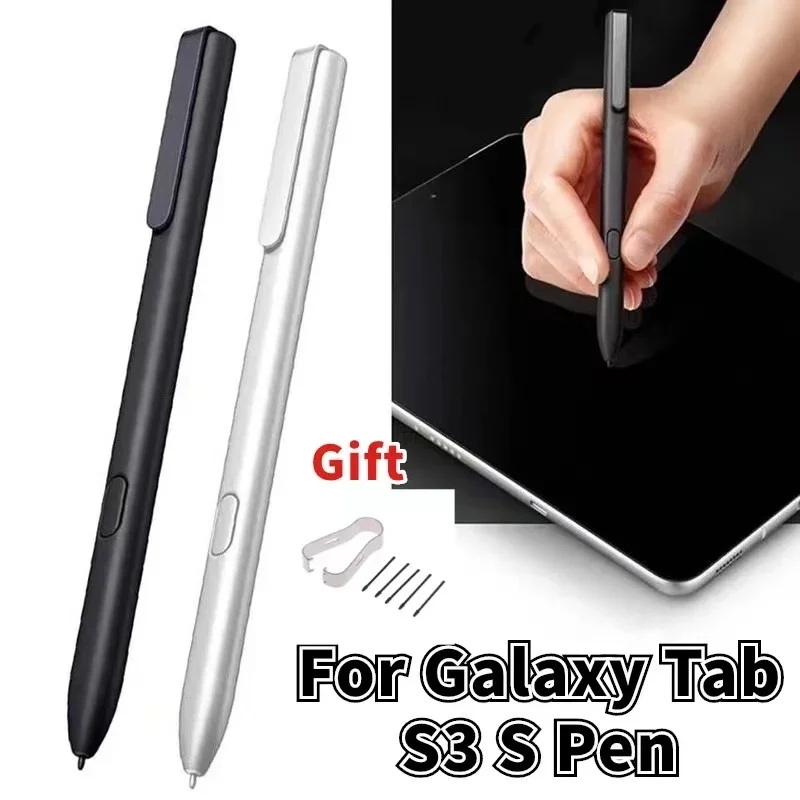 Nuovo Originale Per Samsung Galaxy Tab S3 SM-T820 T825 T827 Stilo Attivo S Pen Penna Touch Capacitiva ad Alta Sensibilità + Logo