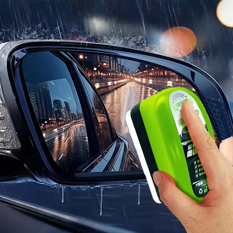Removedor de Película Oleosa para Para-brisa de Carro e Moto Verde 150ml / Vermelho 120ml com Escova | Com Revestimento Impermeável