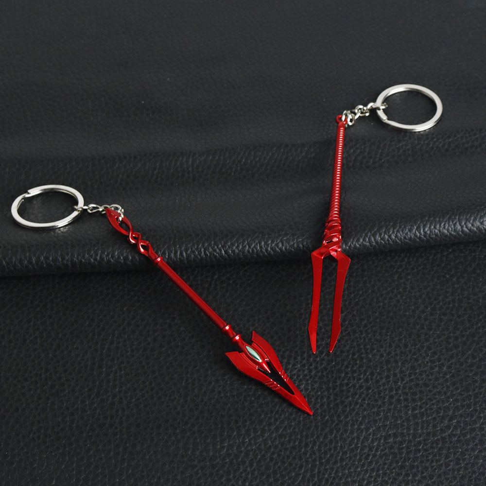 12cm włócznia Cassius Neon Genesis EVA brelok do kluczy Evangelion-06 Cosplay Anime Katsuragi Misato krzyż wisiorek breloczki