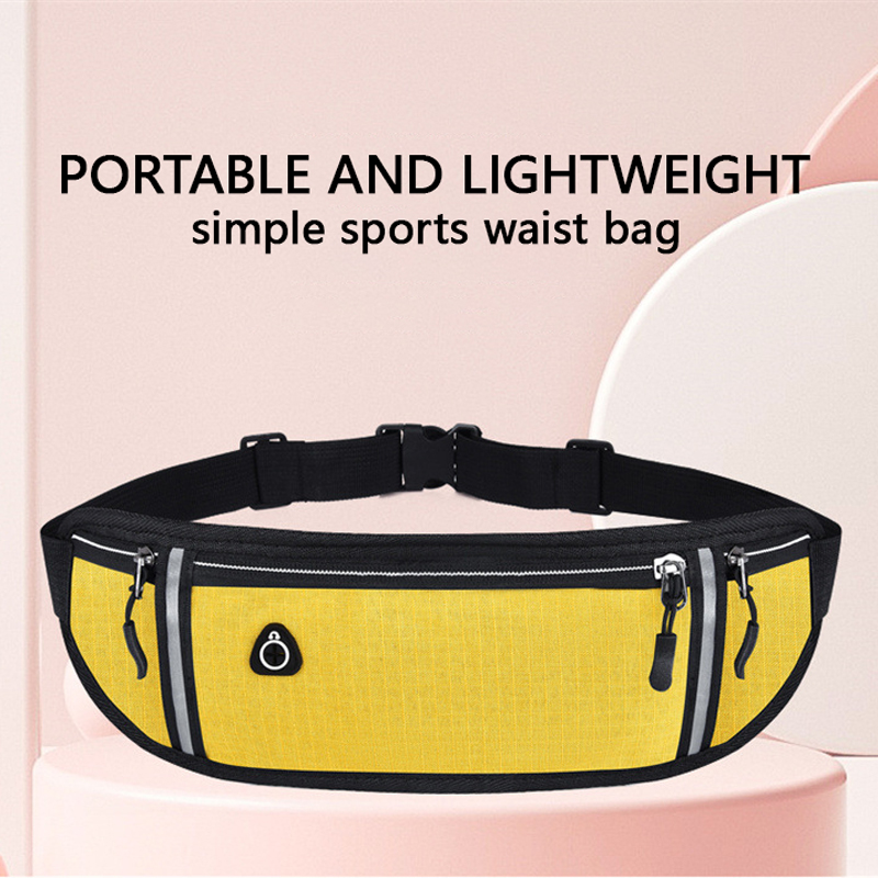 Marsupio sportivo Cintura da viaggio per il tempo libero Cintura da esterno impermeabile invisibile Nuovo mini marsupio leggero a tracolla