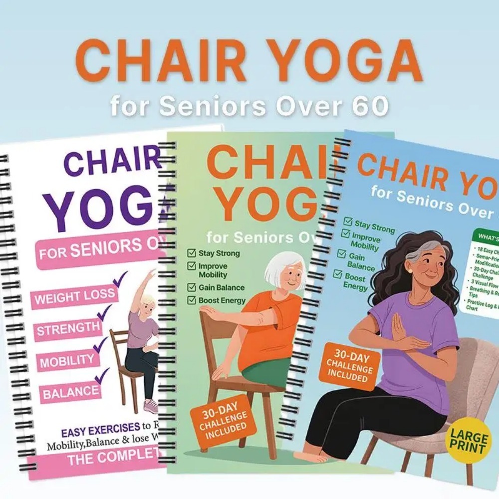 New products elderly chair weight loss yoga books A variety of general sports books elderly sports yoga books