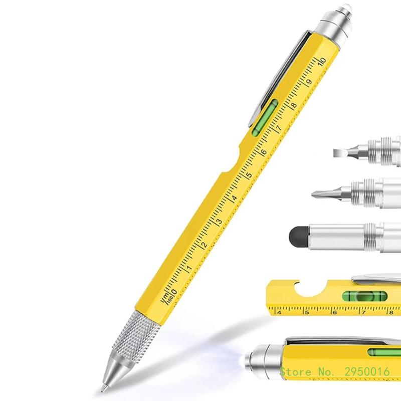 Ensemble de stylos à bille multifonctions pour hommes, gadgets de remplissage de bas de Noël, cadeau de Noël, 9 en 1