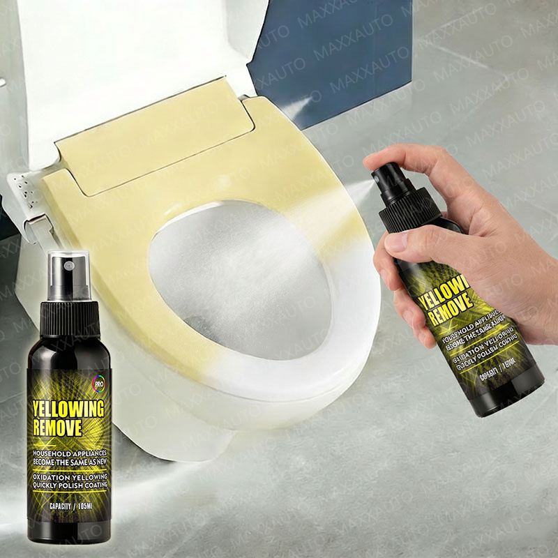Plastic Yellowing Remover Scratch Repair - Appliances AC Units Fridge Toilet Back To White Gloss Long-Lasting Polish Clean Care
