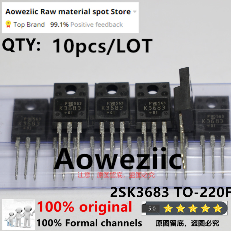 Aoweziic 100% Nouveau Importé Original 2SK3683 K3683 TO-220F N-canal MOS FET 19A 500V