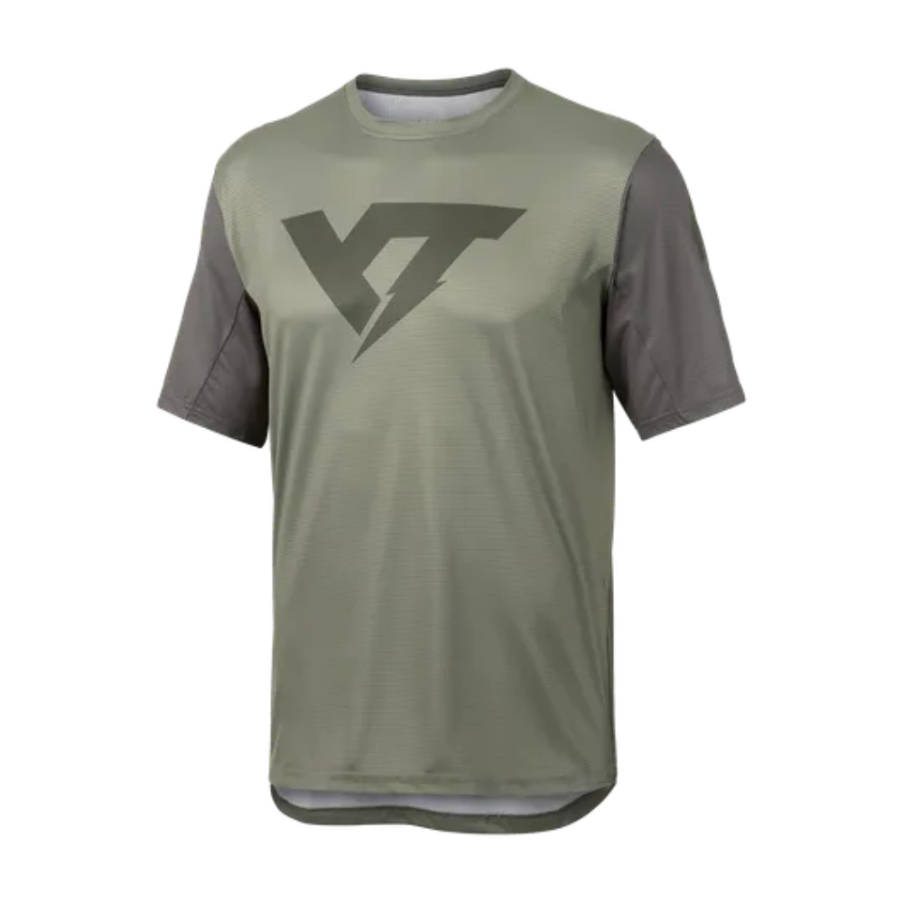 YT Industries Lightning Logo Mountain Bike Short Sleeve Jersey T-Shirt, Men Women Quick Dry Breathable MTB Cycling Sports Tee