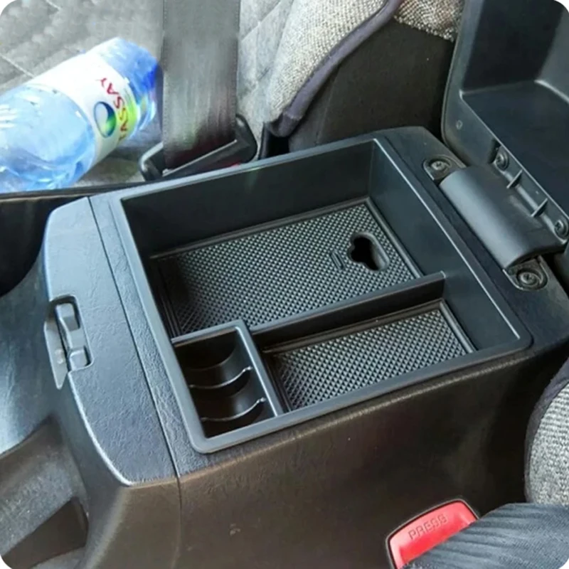 Caja de Almacenamiento para Consola Central de Auto, Accesorios para Toyota Hilux VIGO Fortuner Innova 2004-2014
