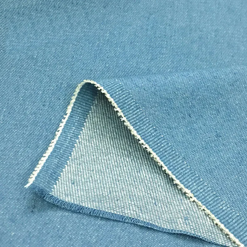 Vintage ผ้าฝ้ายสีฟ้าสีดํา Denim ผ้าบางผ้านุ่มสําหรับ DIY เสื้อผ้ากางเกงยีนส์กระเป๋าหมวกผ้ากันเปื้อนหัตถกรรมคู่มือวัสดุ