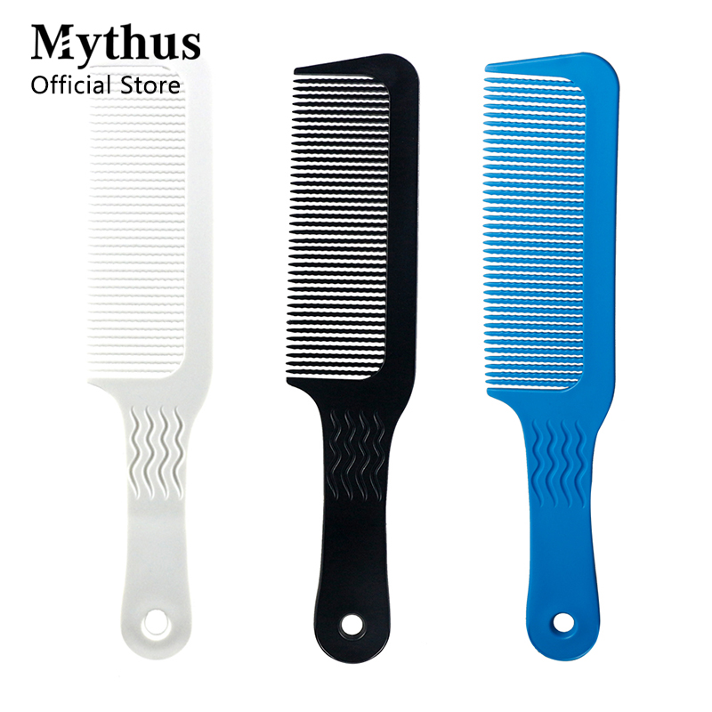 Barber Friseur Clipper Kamm Anti Statische Flat Top Kamm für Friseur Barber Schneiden Kamm Professionelle Salon Schönheit Werkzeuge