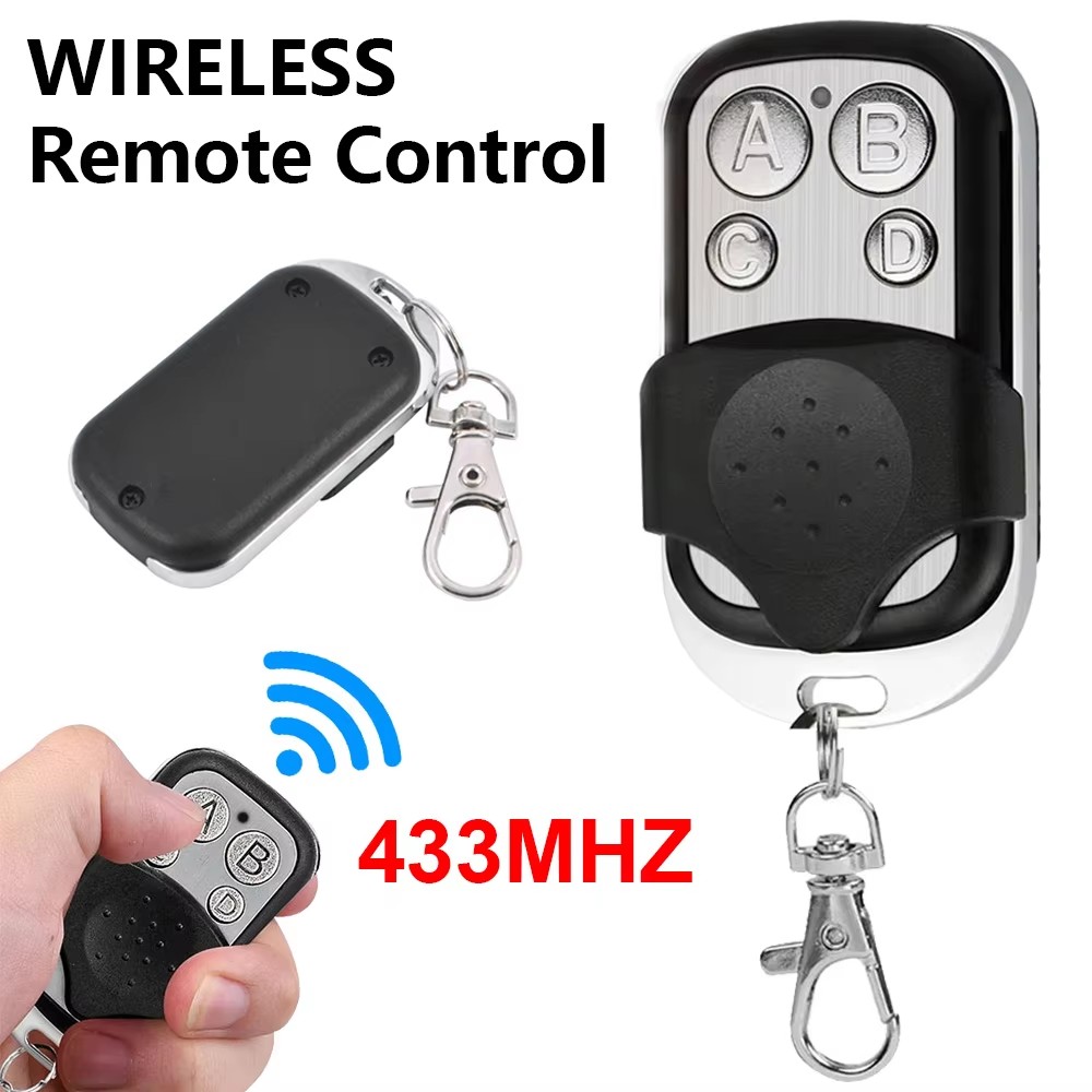 Mando a distancia de 433MHZ, duplicador de mando a distancia de 4 botones, abridor de puerta de garaje Universal, código rodante clon para puerta de garaje