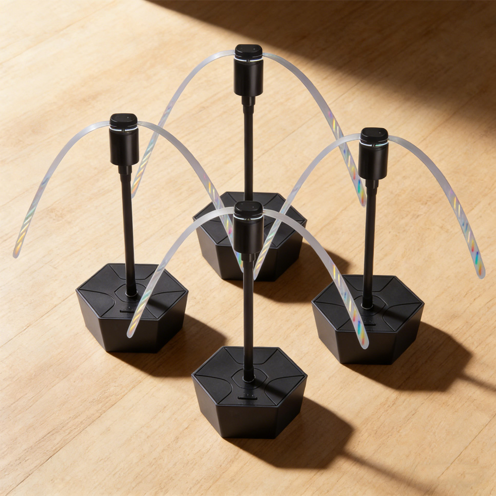 Ventilador repelente de moscas retrátil recarregável USB: zapper portátil ao ar livre para pátio e acampamento (alimentado por bateria)