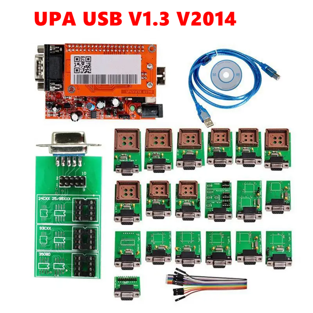 UPA programator USB narzędzie diagnostyczne UPA USB ECU programista UPA USB V1.3 z pełny Adapter