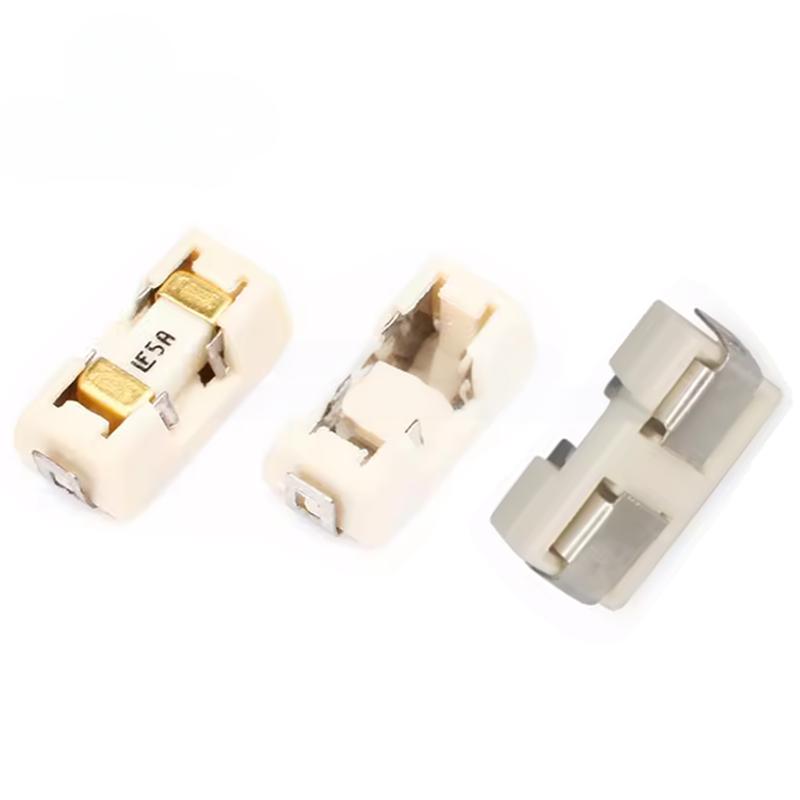 10 Piezas de Portafusibles SMD 1808, Portafusibles Micro de 6.1x2.69mm, 10 Piezas, 50 Piezas