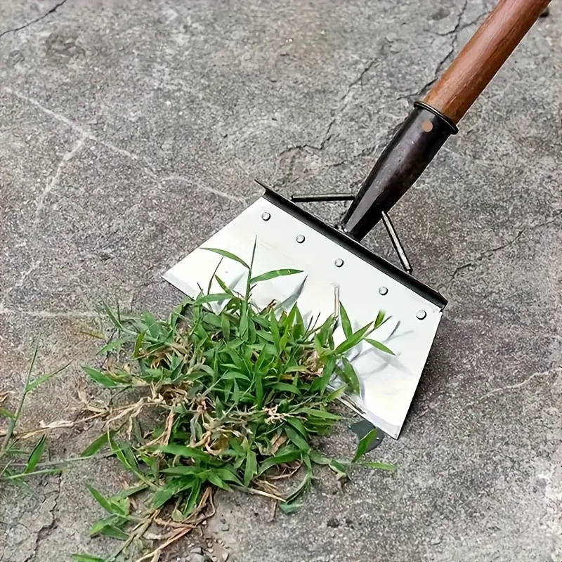 頑丈な金属製除草・縁取り用シャベル |   多用途ガーデンツール、トリミング、氷の取り除き、清掃、手動、錆びにくい