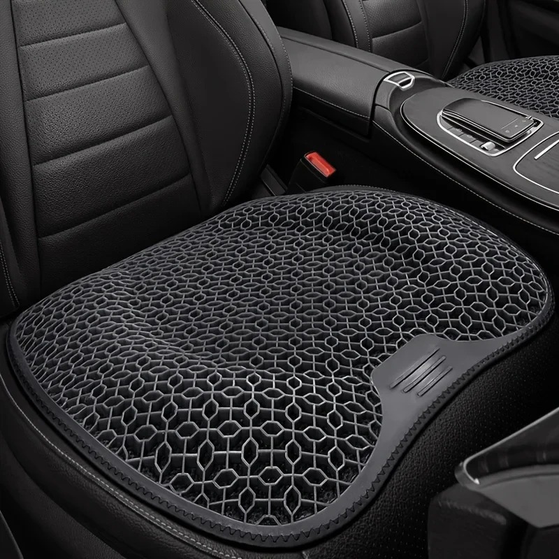 1PC honingraatgel zitkussen ademend ergonomisch stoelkussen voor auto, kantoor, thuis, wasbaar, lichtgewicht ondersteuning
