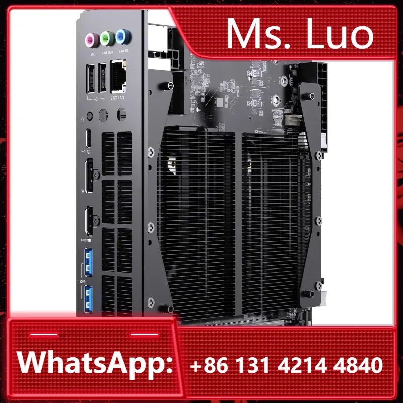 Placa base de escritorio BD795i SE Mini ITX, AMD Ryzen 9 7945HX(16C/32T), 2 ranuras DDR5, ranura PCIe 5,0 x16, 2X M.2 PCIe 4.