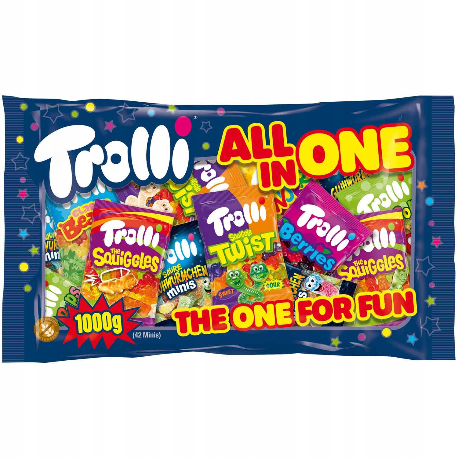 Gel mix sapori e forme All in One 1kg-Trolls