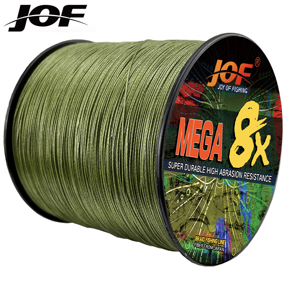 Neue 8 Stränge PE Angelschnur Predatory Geflochtene Drähte 100 M 300 M 500 M 1000 M Multifilament Meer karpfen Linien Langlebig Glatte Tackle