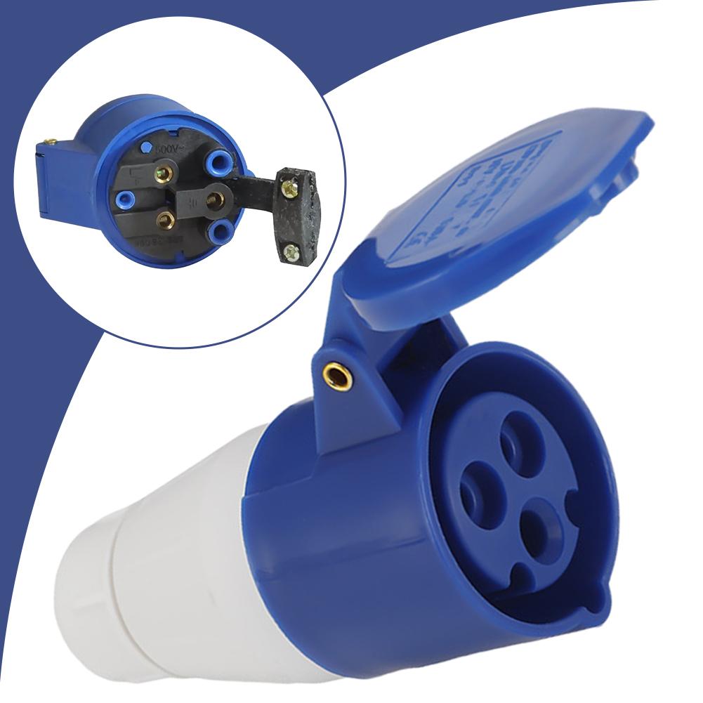 Adapter sieciowy 240V 16A do kampera, 3-pinowe gniazdo przemysłowe, konwerter, kabel zasilający do kampera, przyczepy kempingowej, zasilanie RV