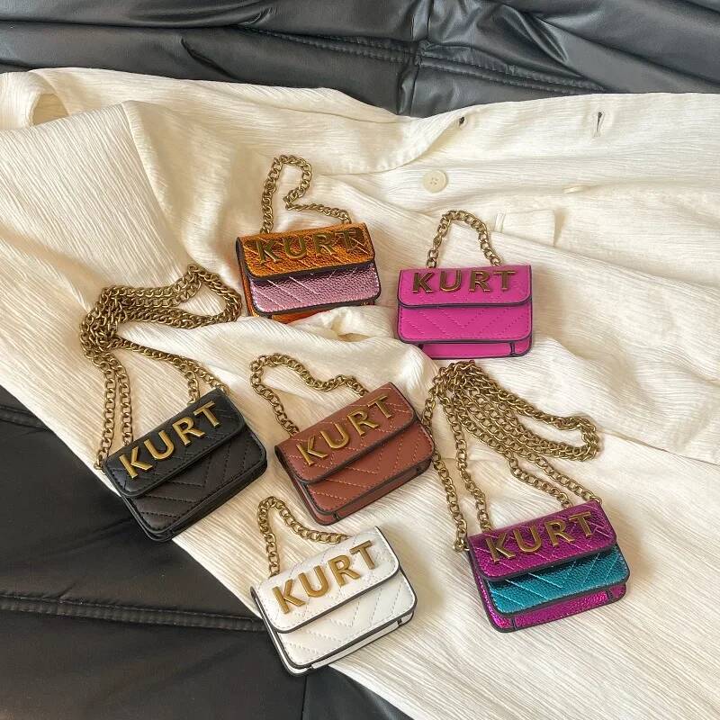 New Fashion Shoulder Bag For Women Soft Texture Chain Strap Square Mini Bag High Quality Women's PU Crossbody Handbags