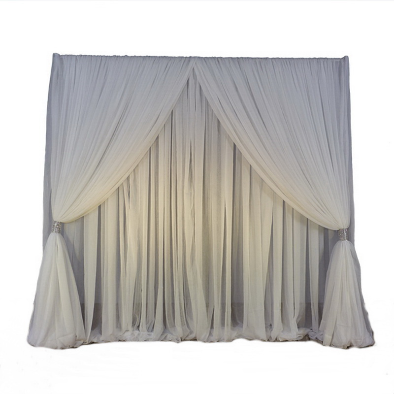 Wholesale Custom Wedding Decor Curtains Wedding Backdrop Curtains for Wedding Decoration