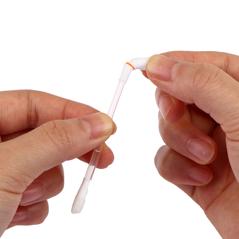 Coton-tiges jetables à l'huile de vitamine E, 50 pièces, bâton de coton-tige, protège les lèvres, Anti-humidité, utilisation avant le blanchiment des dents