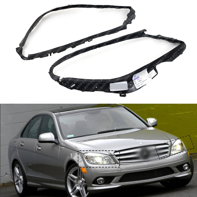 Couvercle d'étanchéité pour garnitures de phares de voiture, pour mercedes-benz W204 C200 C250 C300 C350 C230 C280 07-11 2048260991 2048261091   Style automatique