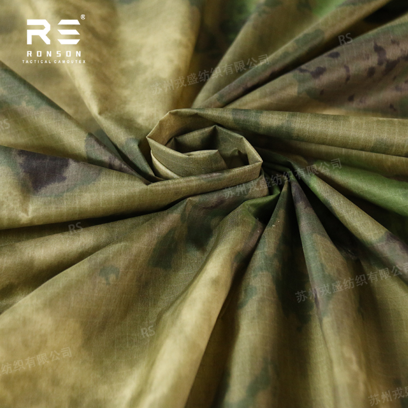 Tecido Tático Camuflado 70D Ripstop A-TACS-FG IRR - Material Camo de Grau Militar para Uso Externo em Promoção e em Estoque