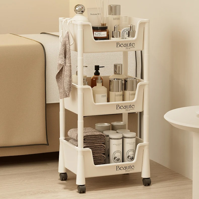 Storage Hospital Food Spa Salon Trolley Machine Salon Trolley Acrylic Cart Lashes Carrito Salon De Belleza Furniture ZT50ST