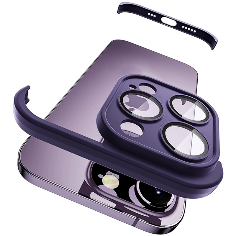 Bezramkowy silikonowy zderzak TPU ze szklaną osłoną obiektywu do iPhone'a 14 13 12 15 16 Pro Max Plus 15Pro 16Pro IPones I14 Cover