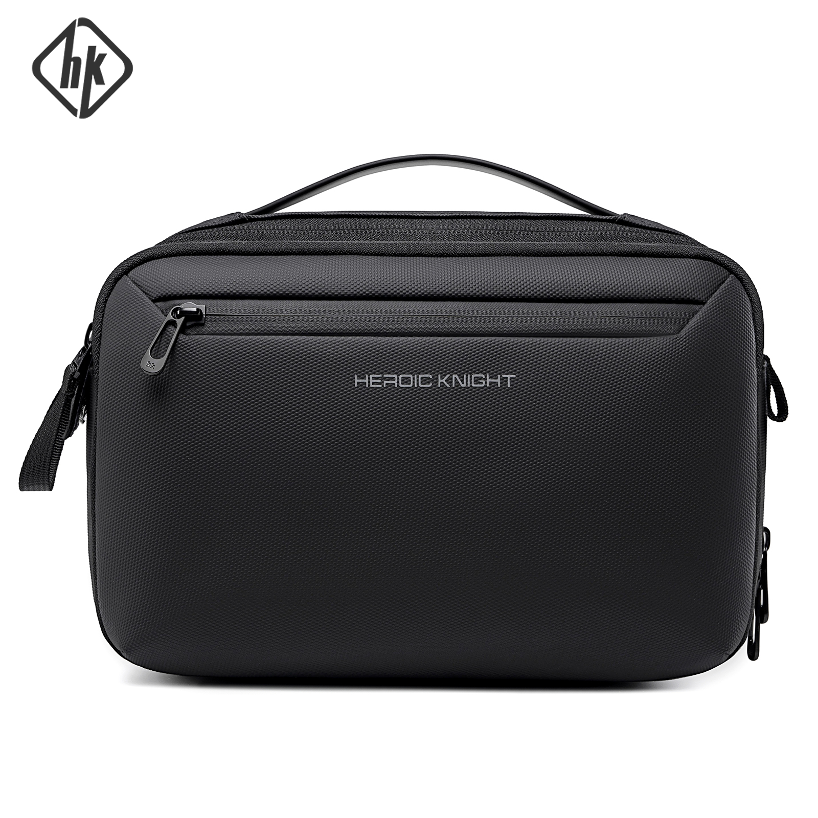 HK Tas Perlengkapan Mandi Portabel Tahan Air untuk Pria Wanita, Tas Kosmetik Organizer untuk Gym, Tas Kecantikan