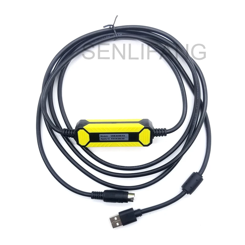 Pour Mitsubishi Tiroir SEC FX Série Pigments PLC Câble USB Vers RS422 Adaptateur Ligne De Téléchargement De Données NOUVEAU FX-USB-AW USB-SC09-FX