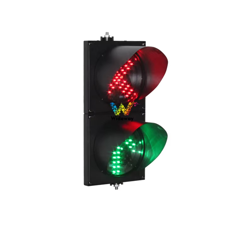 200mm LED Traffic Signal Light Red Cross Green Arrow with PC Housing Guide Light for Parking Lots - Wholesale Pricing