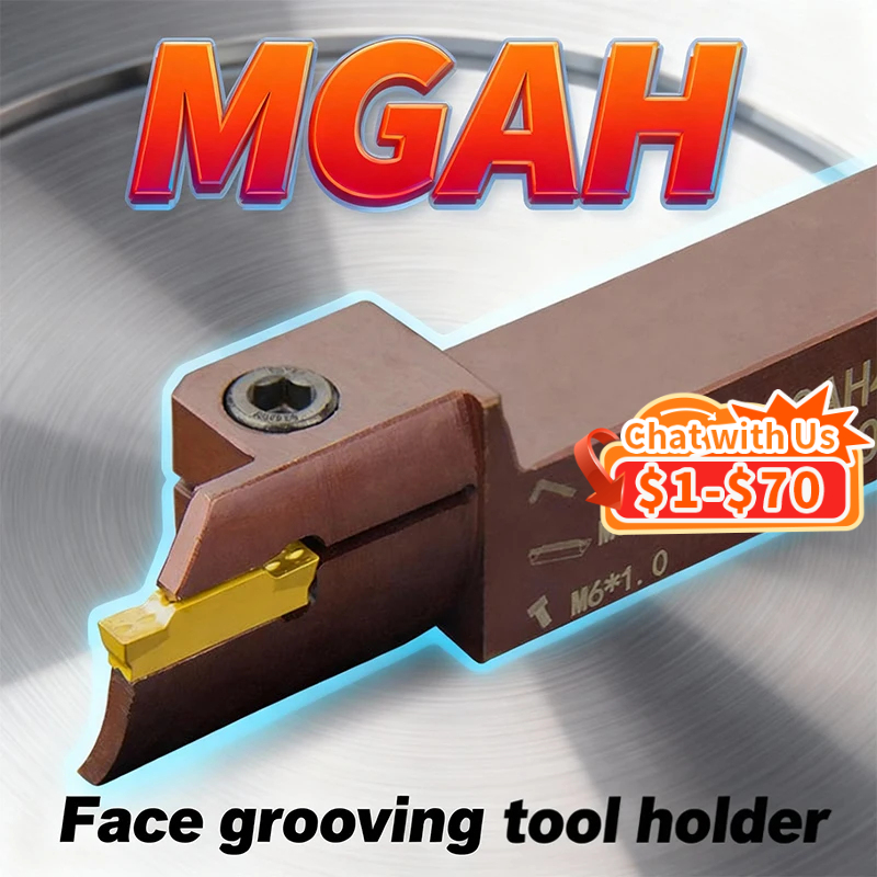 MGAH High-End verenstaal MGAH320R MGAH325R Eindvlakgroefmes Groot bereik 24/400 mm voor MGGN/MGMN300 hardmetalen insert-draaibank