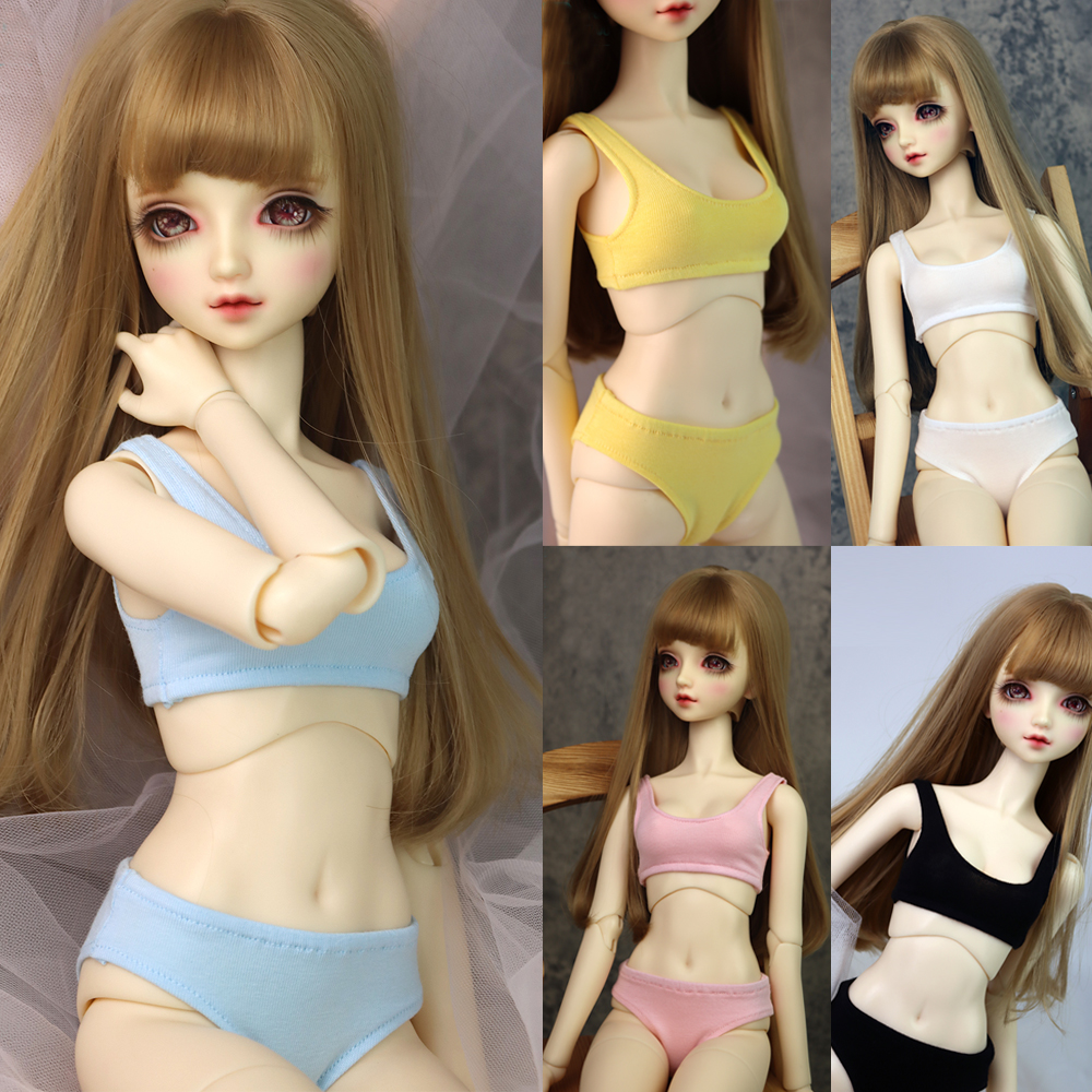 Комплект модной спортивной одежды для шарнирных кукол BJD 1/3, 1/4, 1/6 (28-60 см): бюстгальтер и нижнее белье