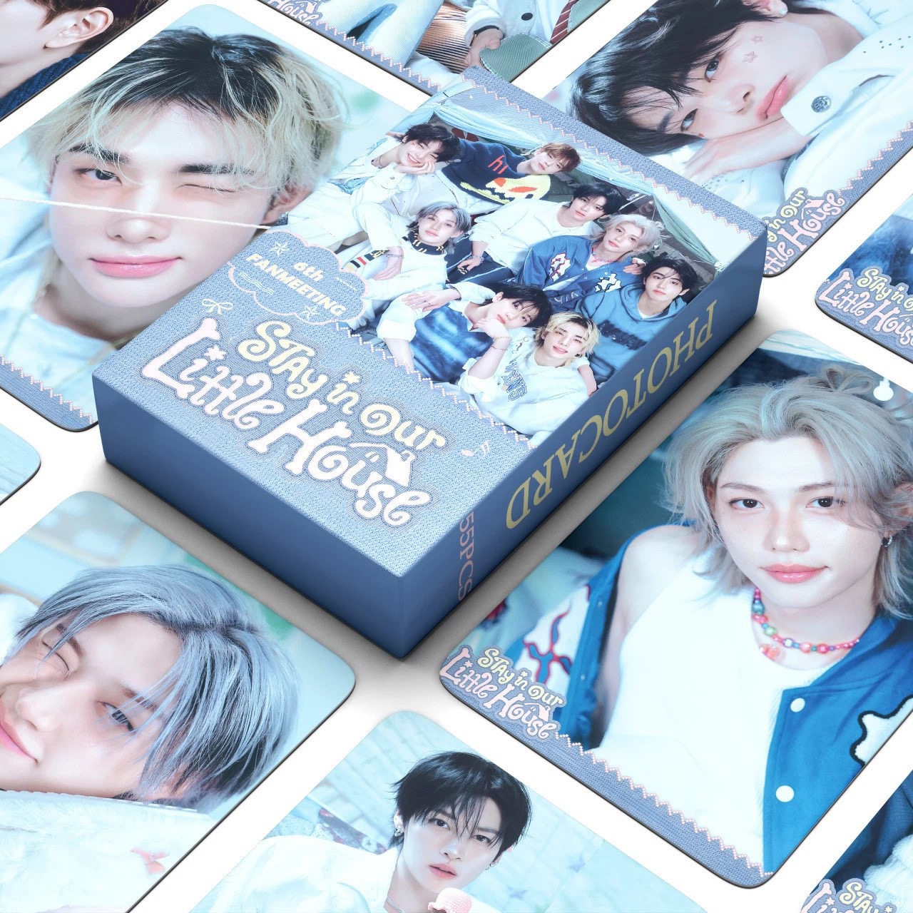 55/95PCS Kpop Hot Boy Group 6TH FANMEETING 2026 Photocards Lomo Cards Hyunjin Felix LeeKnow Han BangChan Photo Album Fans Gifts