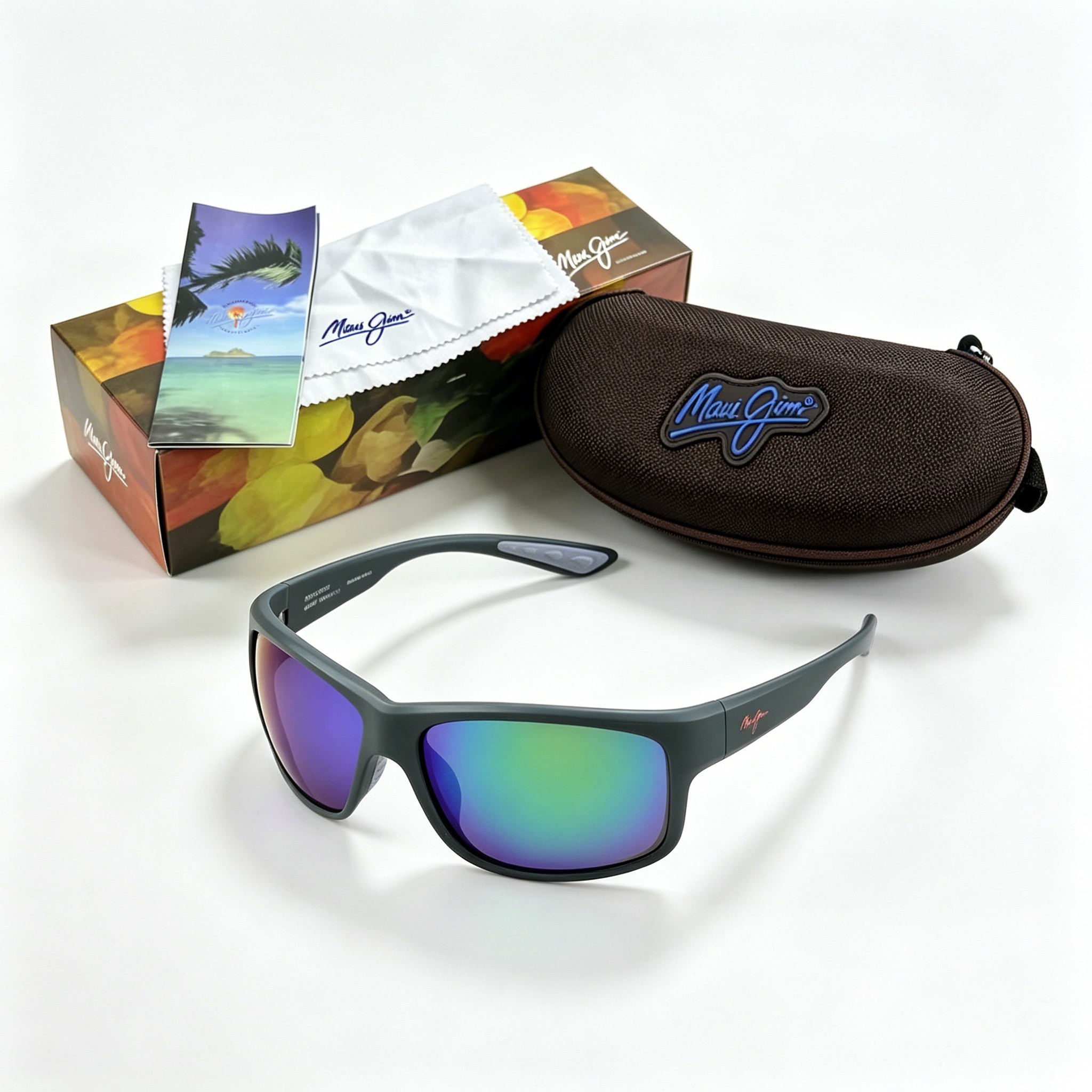 Maui Jim Fashion gepolariseerde zonnebril Strandvakantie Hoge kwaliteit brillen Buiten Fietsen Vissen Surfsportbrillen