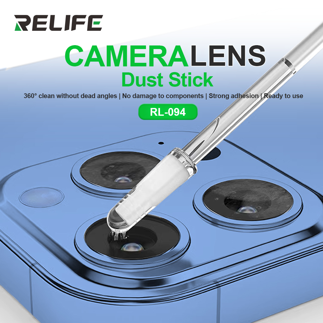 RELIFE RL-094 48PCS Camera Lens Cleaner Stick Synthetische Hars Gel Stick voor iPhone Android Camera Lens Stof Geen schade De Chip