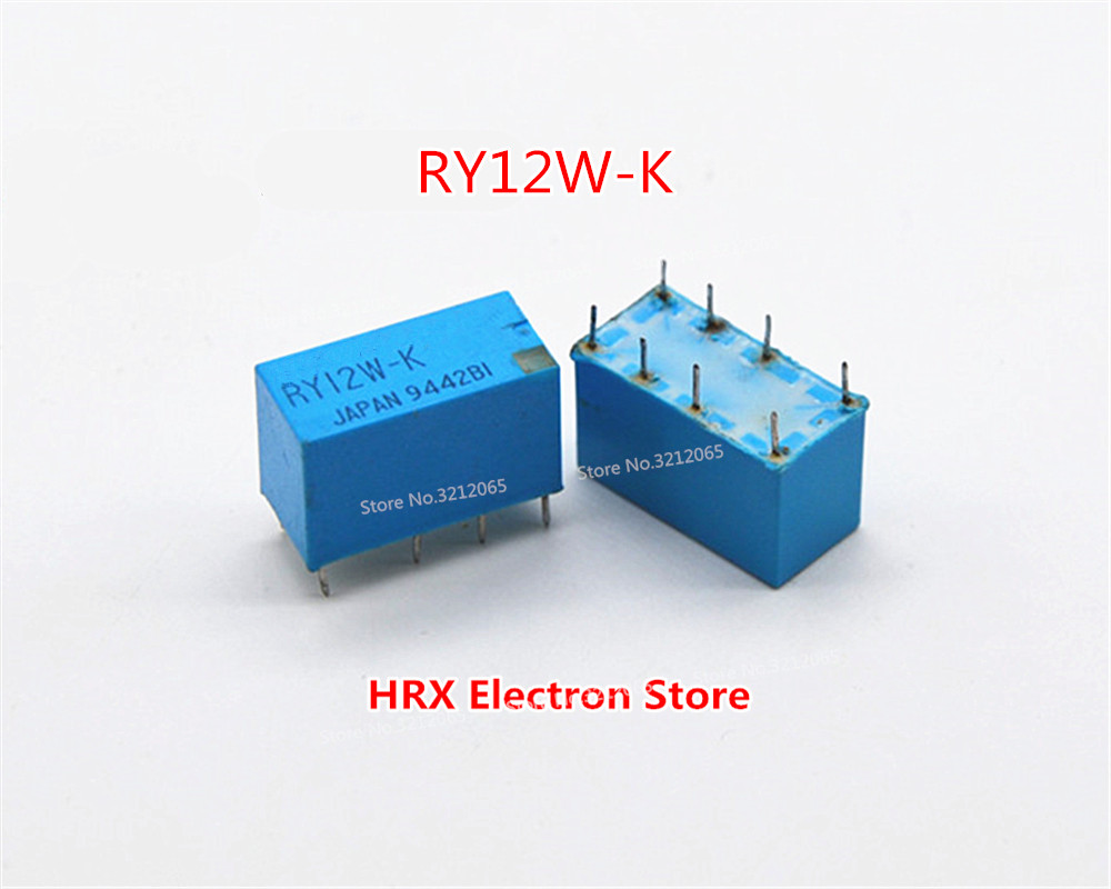 10 sztuk/partia przekaźnik RY5W-K 5V RY12W-K 12V RY24W-K 24V 1A 8PIN nowy oryginał