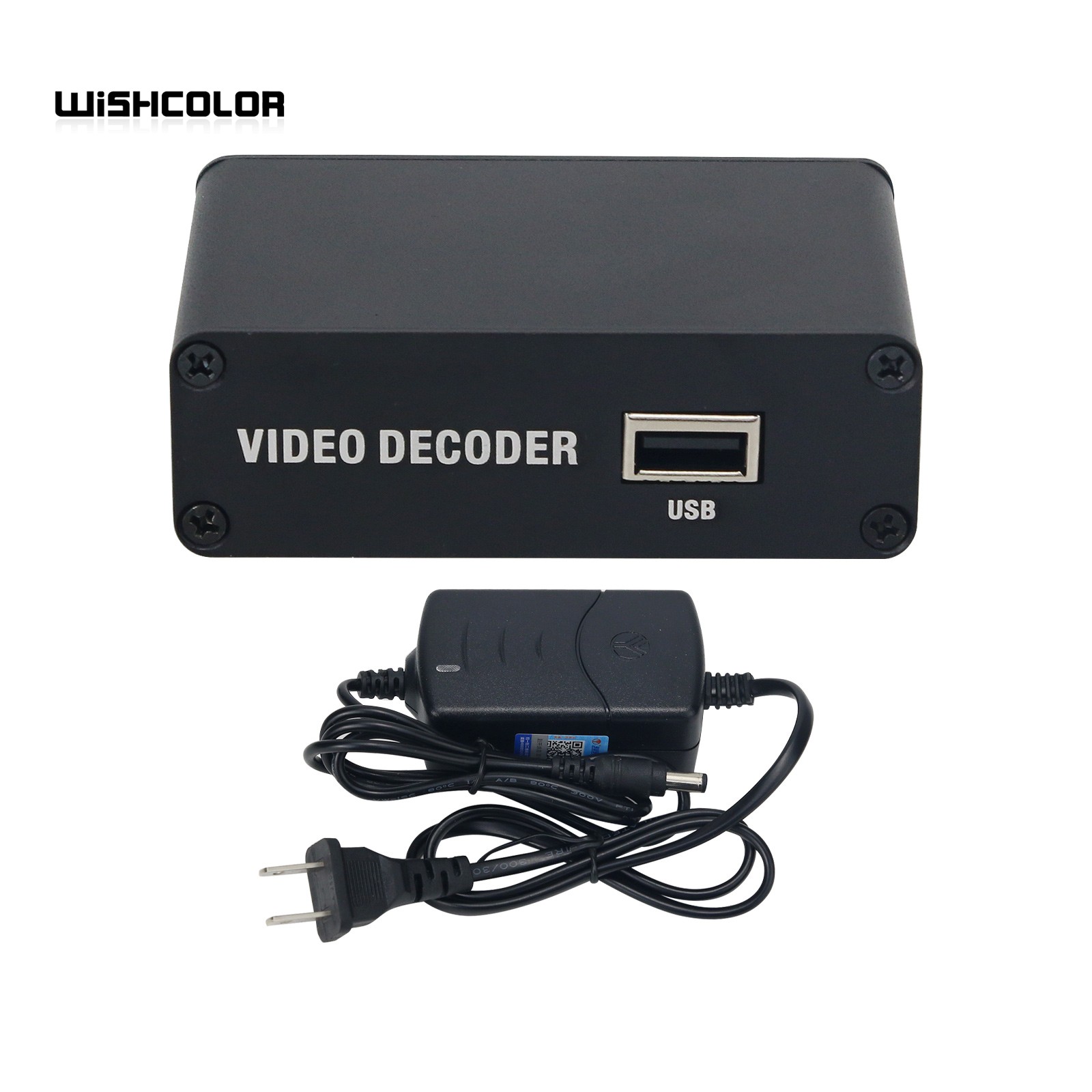 Сетевой видеодекодер Wishcolor H.265, совместимый с RTMP и HDMI, HD 1080P IPTV-декодер с USB-декодированием, RTSP 4K H.264