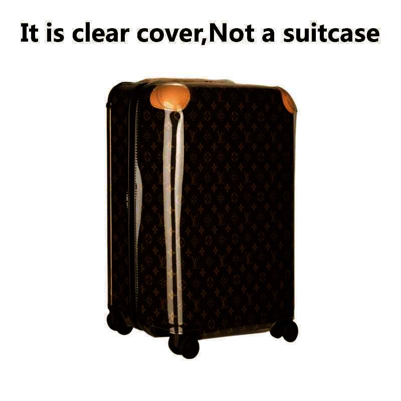 Transparante Kofferhoes voor Louis 50 CM/55 CM/70 CM Clear Bagage Stofdicht Covers Reizen Accessoires Dikte PVC Aangepaste