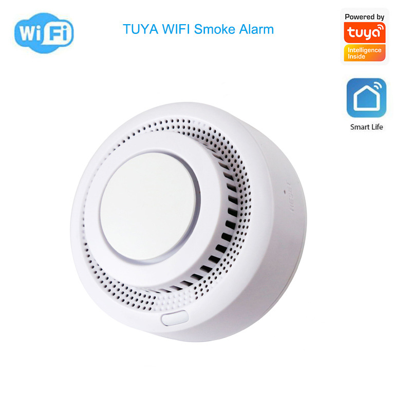 Смарт-датчик дыма zigbee с Wi-Fi
