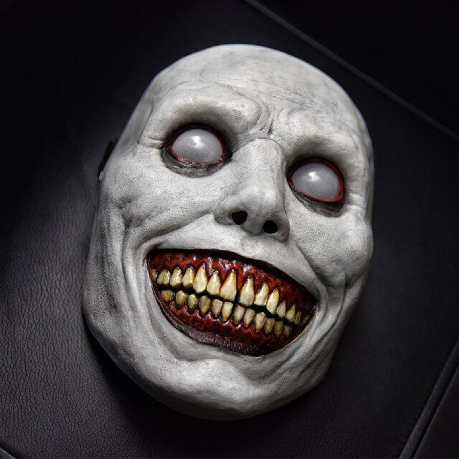 Assustador máscara de halloween demônios sorridentes máscaras faciais de terror o mal cosplay adereços festa masquerade máscara de halloween acessório de roupas