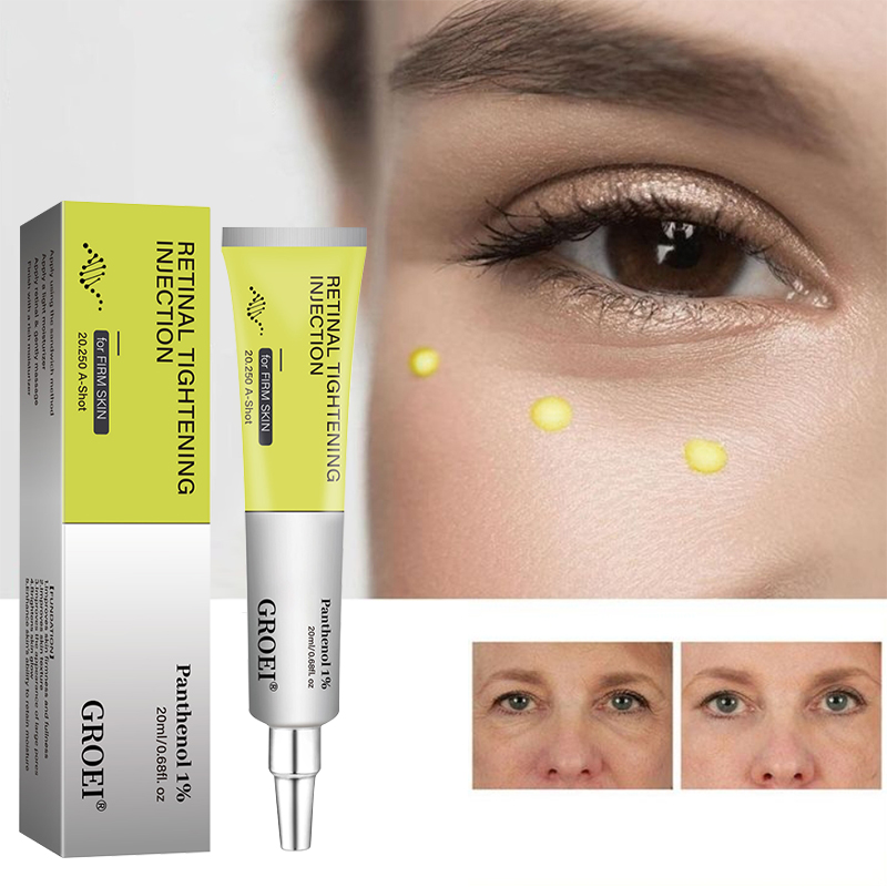 Retinal Tightening Injections Eye Cream Effectively Panthenol Firming Reduce Eye Fine Lines Moisturize Soothing Skin Dark Circle
